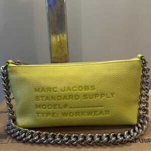 Marc Jacobs Limocello Clutch with Chunky Chain Strap